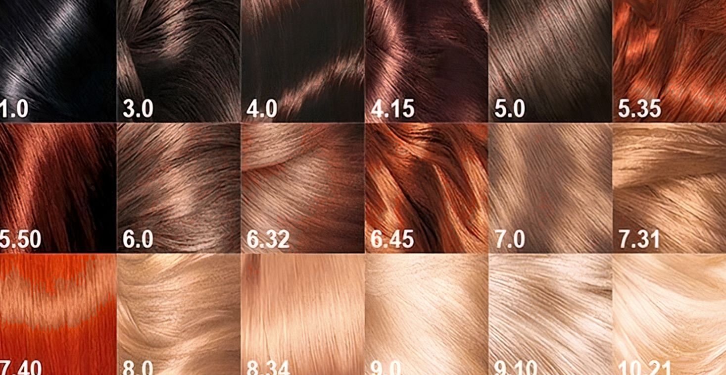 Так вот что означают цифры на краске для волос!