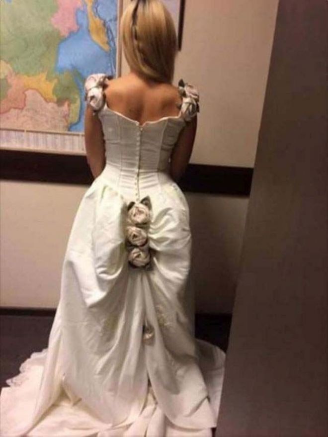 20 невест, наряд которых заставляет хохотать весь день