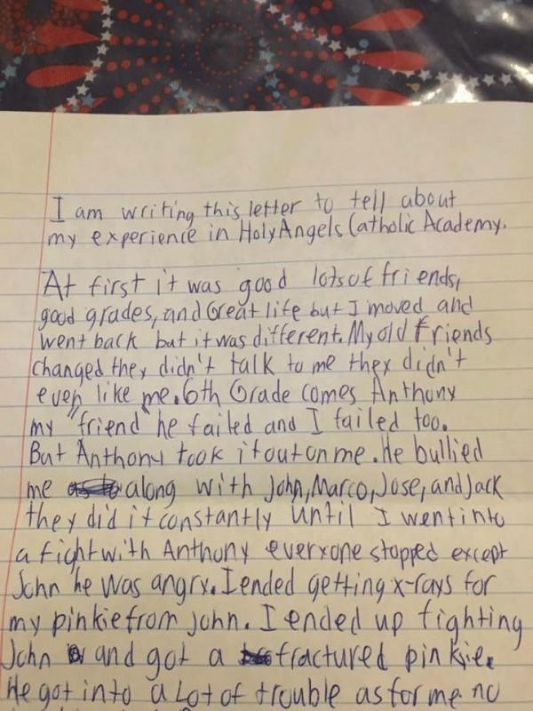Перед тем как повеситься, мальчик написал письмо. Родители захотели, чтобы мир знал, что его убило.