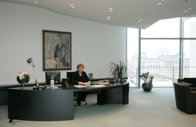 Рабочий кабинет Меркель