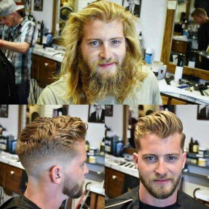 Молодой человек пришел лишь подровнять бороду, но у парикмахера было свое видение